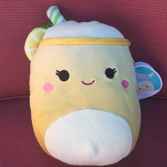 Squishmallows Medina Lemonade NWT 8” Plush - Picture 1 of 7